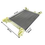 Radiador Phino Fiat Uno Vivance Palio Grand Siena Mobi 1.0 1.4 1.6 2010 a 2016i