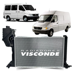 RADIADOR VISCONDE MBB SPRINTER 2.5 1997 A 2002 (RV9172)