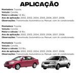 Radiador Rhino Toyota Corolla Fielder 1.6 1.8 2.0 2002 a 2008