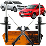 Kit 4 Amortecedor Diant/tras Gol Voyage G5 G6 G7 2008 a 2023 Cofap Turbogás