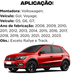 Kit 4 Amortecedor Diant/tras Gol Voyage G5 G6 G7 2008 a 2023 Cofap Turbogás