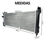 Radiador Rhino Gm Corsa Classic 1994 a 2010 Com ar