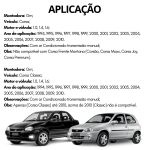 Radiador Rhino Gm Corsa Classic 1994 a 2010 Com ar