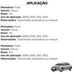 Radiador Rhino Ford Focus 2009 a 2012 e Volvo C30 2,0 2006 a 2012