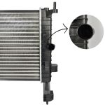 Radiador Rhino Gm Meriva 2003 a 2014 Com ar