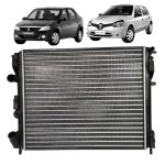 Radiador Rhino Renault Clio Logan Sandero Symbol 2006 a 2013 Com ar