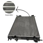Radiador Rhino Renault Clio Logan Sandero Symbol 2006 a 2013 Com ar
