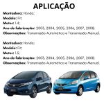 Radiador Rhino Honda Fit 2003 a 2008 Manual ou Automatico