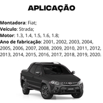Par Amortecedor Dianteiro Fiat Strada 1.3 1.4 1.5 1.6 1.8 2001 a 2020 Cofap Turbogás