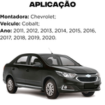 Par Amortecedor Dianteiro Cobalt 2011 a 2020 Cofap Turbogás