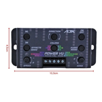 POWER VU AJK CENTRAL 200 EFEITOS LED MEDIOR DE AUDIO + FRETE PLUG RGB RGB (POWERVU)