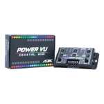POWER VU AJK CENTRAL 200 EFEITOS LED MEDIOR DE AUDIO + FRETE PLUG RGB RGB (POWERVU)
