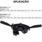 CHAVE SETA FIESTA 2004 A 2014 SEM LIMPADOR TRASEIRO KOSTAL (1510531)