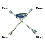 Chave de Roda Tech One Estrela Cruz Universal 17x19x21x23mm