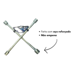 Chave de Roda Tech One Estrela Cruz Universal 17x19x21x23mm