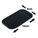 Suporte Antideslizante de Gel Sw para Smartphones Painel Carro Cor Preto