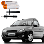 Par Amortecedor Dianteiro Corsa Pick-Up 1.6 1995 a 2003 Cofap Super