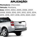 PAR AMORTECEDOR TRASEIRO TURBOGÁS MONTANA 2003 A 2021 COFAP (KIT386)