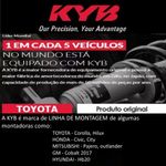 Par Amortecedor Dianteiro Kayaba Hilux Pick-up 2006 a 2024 (KITKY04)