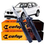 PAR AMORTECEDOR DIANTEIRO COFAP BMW X1 E84 2009 A 2015 (KIT114)