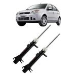 Par Amortecedor Dianteiro Ford Fiesta 2003 A 2014