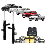 Par Amortecedor Dianteiro Com Kit Peugeot 206 207 Sedan Sw