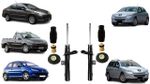 Par Amortecedor Dianteiro Com Kit Peugeot 206 207 Sedan Sw