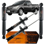 Kit 4 Amortecedor Dianteiro Traseiro Montana 2010 a 2021 Cofap