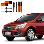 Kit 4 Amortecedor Dianteiro Traseiro Montana 2010 a 2021 Cofap