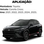 Par Amortecedor Dianteiro Turbogás Corolla Cross 2021 a 2025 Cofap
