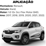 Cabeçote Frontier Kwid 1.0 12v 3cc Flex Motor B4d 2017/2022