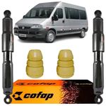 Par Amortecedor Traseiro Cofap + Batente Ducato Boxer Jumper