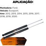 Par Amortecedor Traseiro Ecosport 2012 A 2020 Cofap