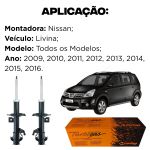 Par Amortecedor Dianteiro Turbogás Livina 2009 A 2016 Cofap