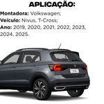 Par Amortecedor Traseiro Turbogás Nivus T-cross 2019 A 2025 Cofap