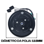 COMPRESSOR MAHLE TOYOTA HB20 1.6 2012-2015 (ACP1650000S)