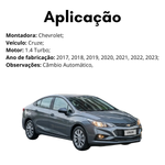 ELETROVENTILADOR EURUS GM CRUZE 1.4 2017 A 2023 TURBO (EU13323)
