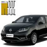 Jogo Válvula Admissão Escape Kwid Logan Sandero 1.0 12v Mahle