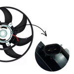ELETROVENTILADOR EURUS FIAT PALIO FIRE IDEA 2001 A 2009 SIST BEHR (EU03009)