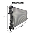 Radiador Behr Vw Polo Virtus 1.0 1.6 2018 a 2025