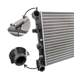 Radiador Behr Vw Polo Virtus 1.0 1.6 2018 a 2025
