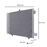 CONDENSADOR MAHLE CITROEN C3 PEUGEOT 208 1.2 1.4 1.5 1.6 2003 A 2023 (AC460000S)
