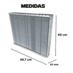 BLOCO RADIADOR VISCONDE VALTRA BF65 BF75 BL77 (RV28111)
