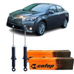 Par Amortecedor Traseiro Corolla 2014 a 2019 Turbogás Cofap