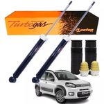Kit Amortecedor Traseiro Uno Vivace 1.4 2011 A 2017 Cofap