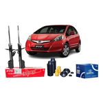 Par Amortecedor Dianteiro Honda Fit 2003 A 2008 Kayaba + Kit
