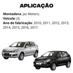 Par Amortecedor Traseiro Jac J3 2010 A 2017 Allen (KIT111)