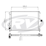 RADIADOR VISCONDE RENAULT DUSTER 1.6 2.0 2011 A 2015 (RV2908)