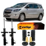 Kit Amortecedor Dianteiro Traseiro Onix Prisma Sonic + Kit