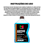 Aditivo Sintetico Koube Pronto Uso Azul 1l